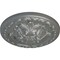 Ekena Millwork Acanthus Ceiling Medallion, Hand-Painted Silver, 11 3/8"OD x 2"P CM11ACSLS - alternate 5